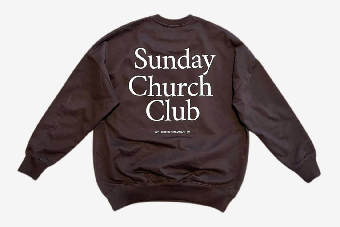 Sunday Church Club Oversized (Unisex) Sweatshirt