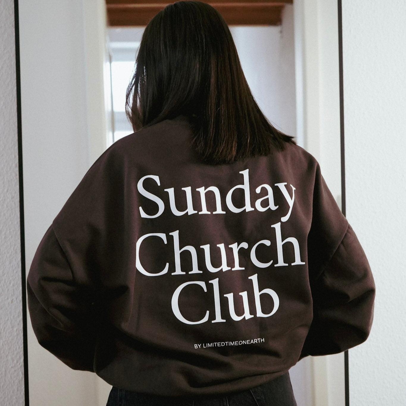 Sunday Church Club Oversize Sweatshirt Unisex