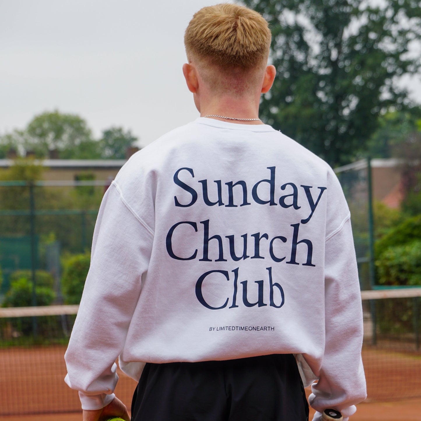 Sunday Church Club Oversized (Unisex) Sweatshirt