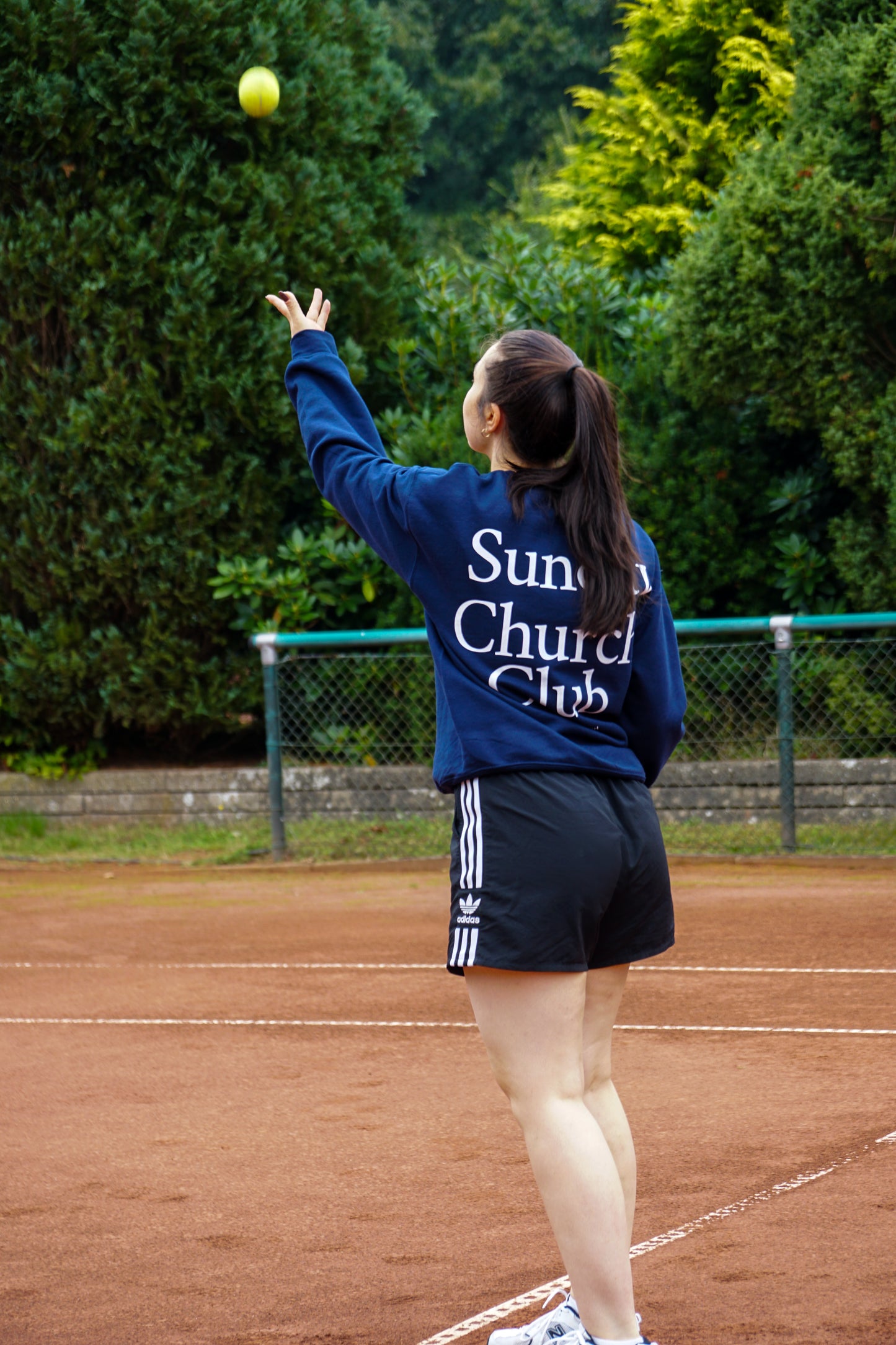 Sunday Church Club Sweatshirt Oversize Ladies