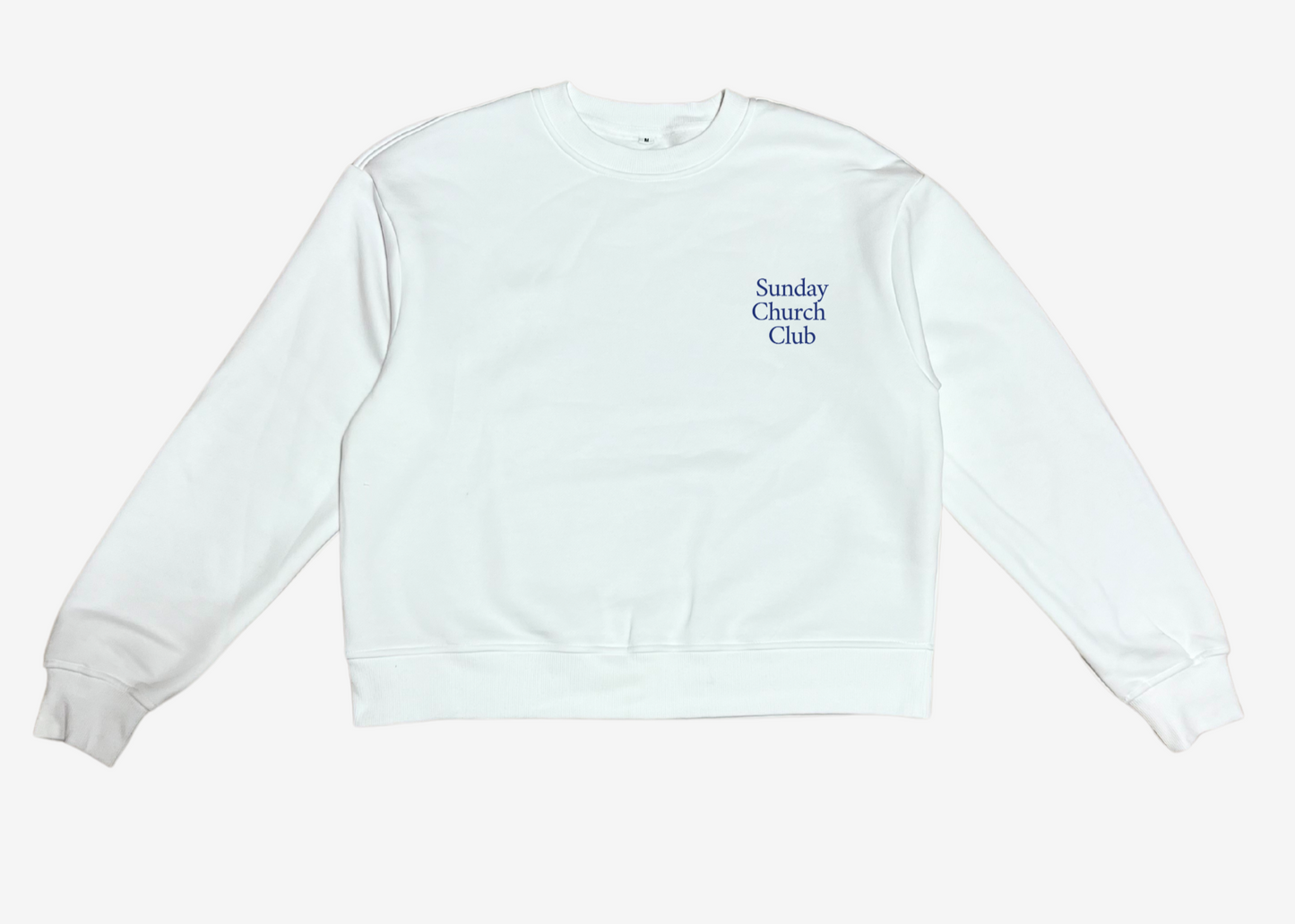 Sunday Church Club Sweatshirt Oversize Ladies