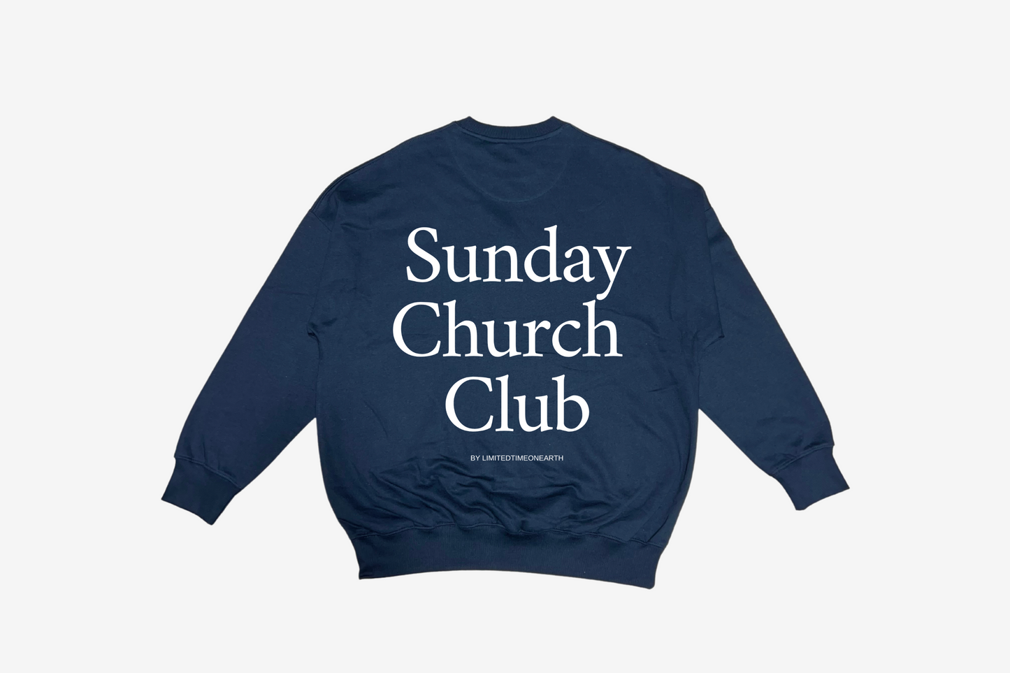 Sunday Church Club Oversize Sweatshirt Unisex