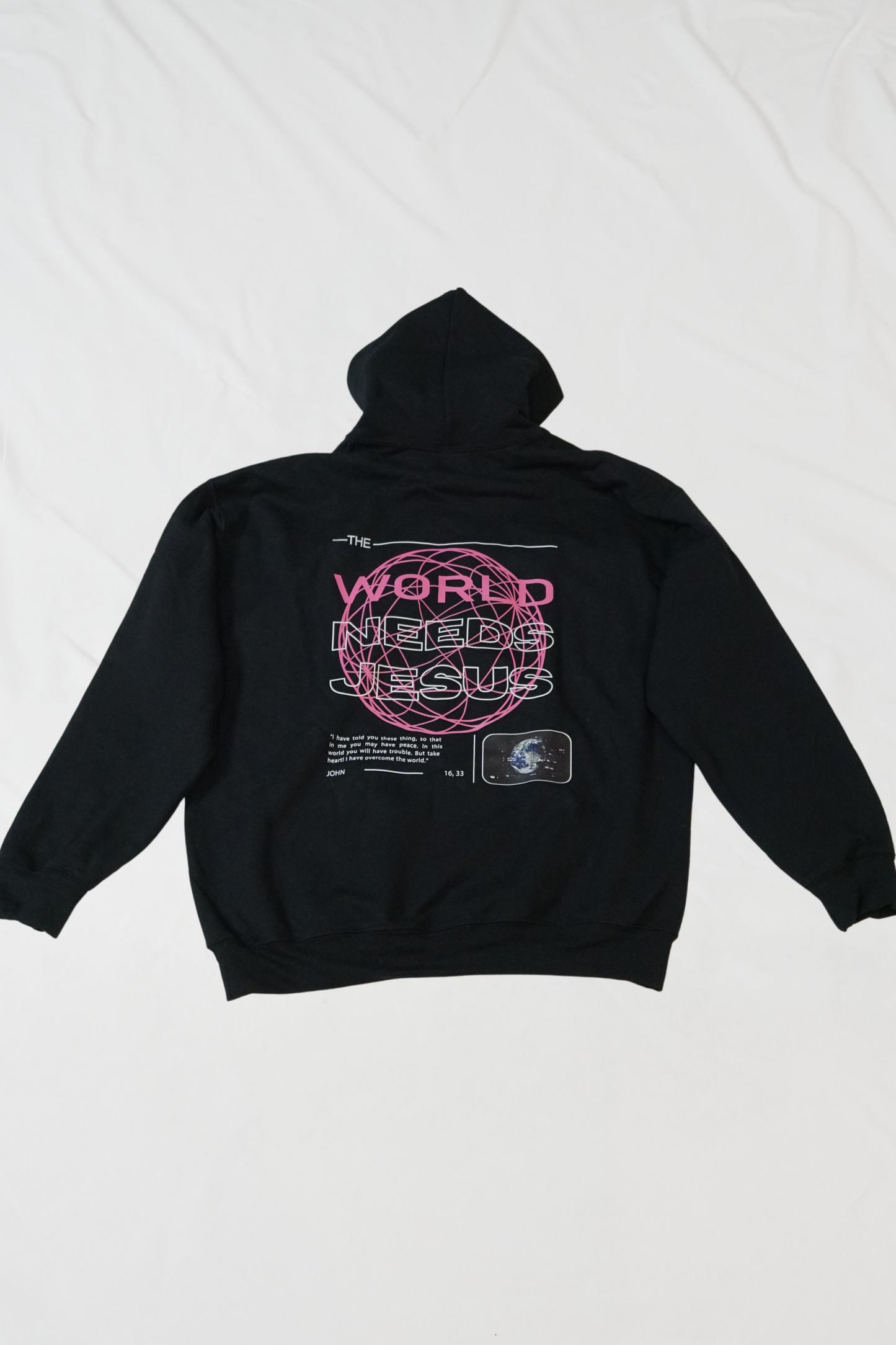 The world needs Jesus Oversize Hoodie Unisex