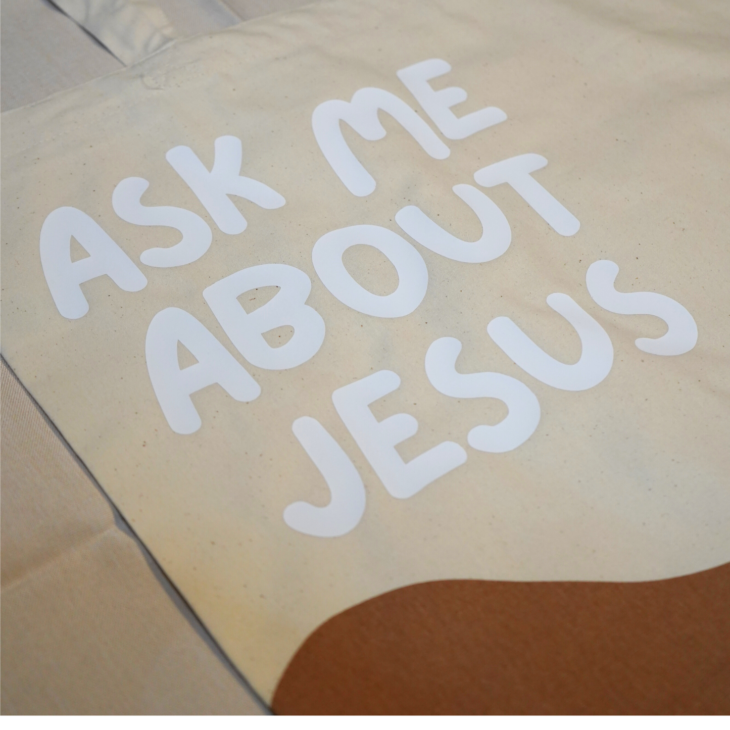 Tasche - Ask me about Jesus