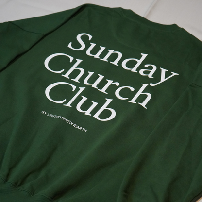 Sunday Church Club Oversized (Unisex) Sweatshirt - NEU