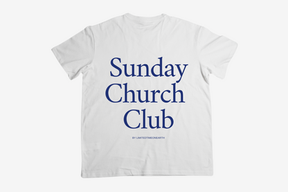 Sunday Church Club Oversize T-Shirt Unisex