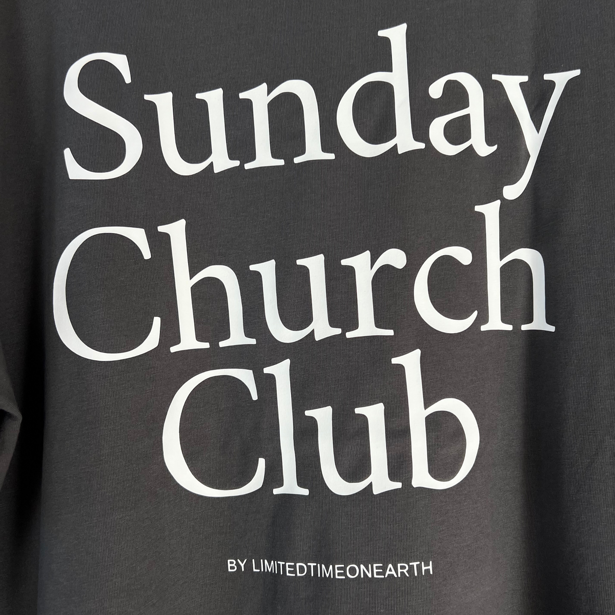 Sunday Church Club Oversized (Unisex) T-Shirt