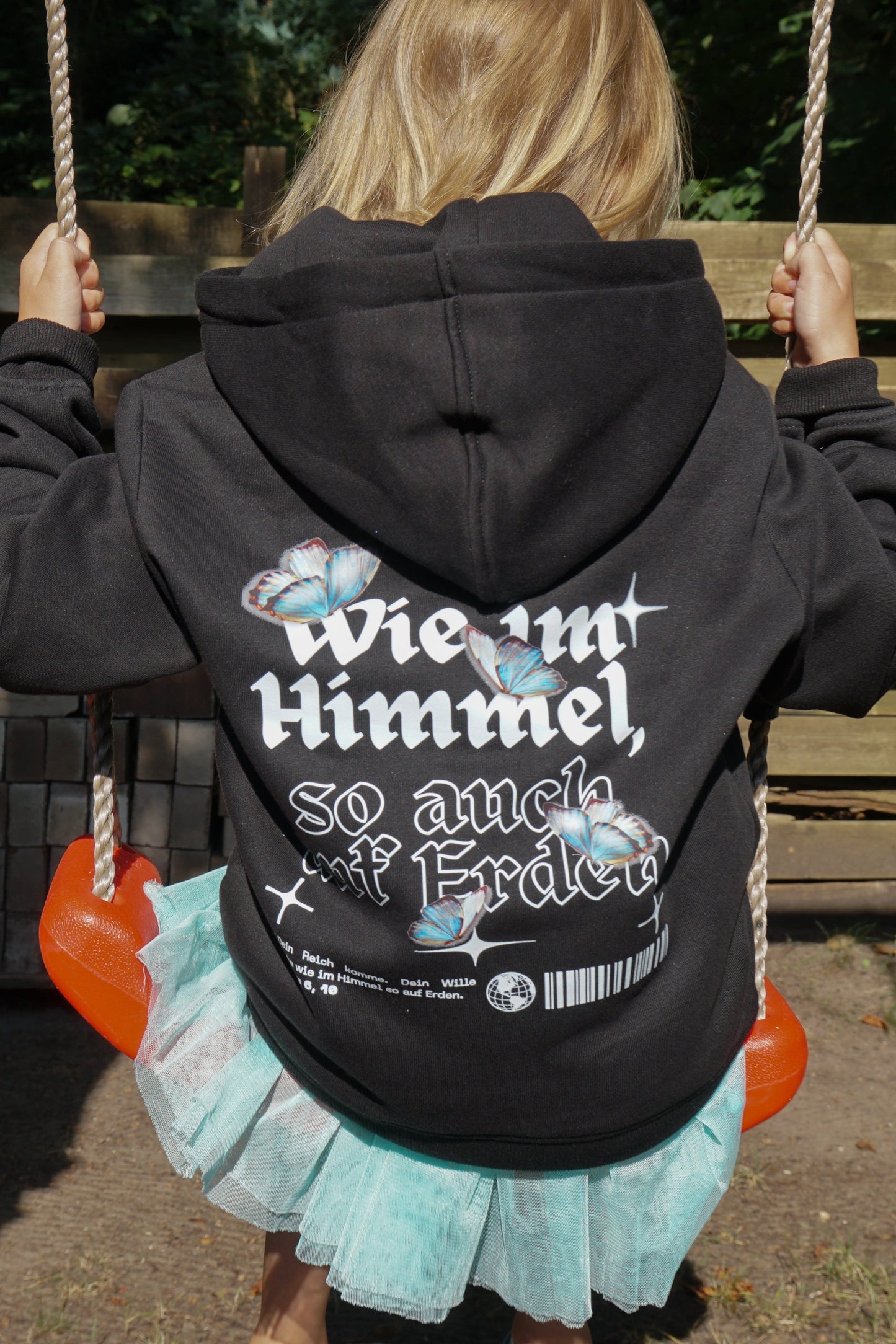 Wie im Himmel, so auch auf Erden Kids Hoodie