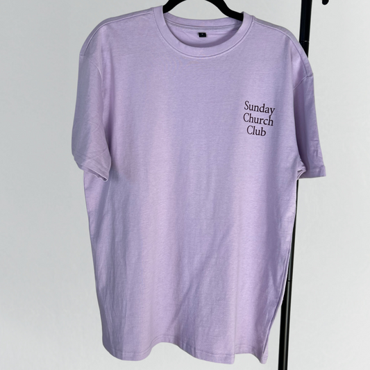 Sunday Church Club Oversized (Unisex) T-Shirt